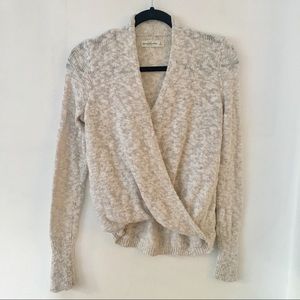 Wrap Front Sweater